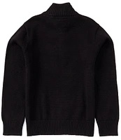 Tommy Hilfiger Big Boys 8-20 Long-Sleeve Quarter-Zip Fine-Gauge-Jersey Sweater