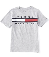 Tommy Hilfiger Big Boys 8-20 Short-Sleeve Signature Flag T-Shirt