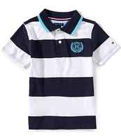 Tommy Hilfiger Little Boys 2T-7 Mariner Striped Polo