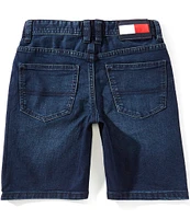 Tommy Hilfiger Little Boys 2T-7 Script Logo Denim Shorts