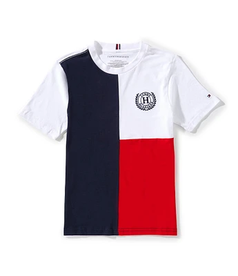 Tommy Hilfiger Little Boys 2T-7 Short-Sleeve Laurel Colorblock T-Shirt