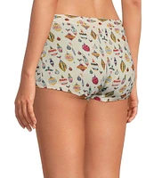 Tommy John Cool Cotton Ornament Print Holiday Boyshort