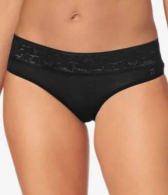 Tommy John Lace Waist Cheeky Second Skin Bikini Panty