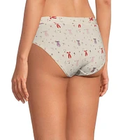 Tommy John Ribbon & Bows Print Second Skin Holiday Hipster Panty