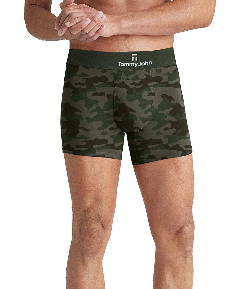 Tommy John Second Skin Camouflage 4#double; Inseam Trunks