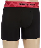 Tommy John Second Skin Black Hearts 4#double; Inseam Trunks