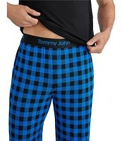 Tommy John Second Skin Buffalo Checked Lounge Pants