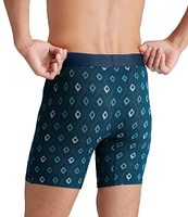 Tommy John Second Skin Diamond Blur 6#double; Inseam Boxer Briefs