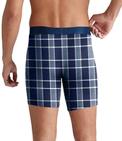 Tommy John Second Skin Medieval Plaid 6#double; Inseam Boxer Briefs