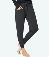 Tommy John Solid Knit Banded Hem Jogger Coordinating Lounge Pants