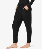 Tommy John Solid Knit Banded Hem Jogger Coordinating Lounge Pants