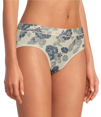 Tommy John Women's Floral Second Skin Hipster Panty