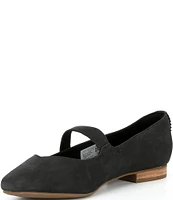 TOMS Bianca Leather Mary Jane Flats