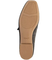 TOMS Bianca Leather Mary Jane Flats