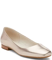 TOMS Briella Leather Ballet Flats