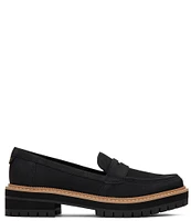 TOMS Cara Penny Keeper Lug Sole Loafers