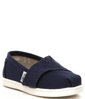 TOMS Kids' Classic Tiny Alpargata Alternative Closure Slip-Ons (Toddler)