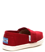 TOMS Kids' Classic Tiny Alpargata Alternative Closure Slip-Ons (Toddler)