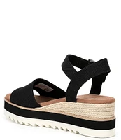 TOMS Diana Espadrille Platform Wedges