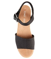 TOMS Diana Espadrille Platform Wedges