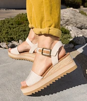 TOMS Diana Espadrille Platform Wedges