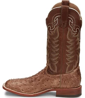 Tony Lama Men's Hays 13#double; Full Ostrich Quill Western Boots