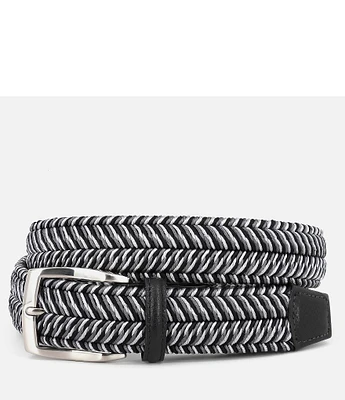 Torino Leather Company Italian Herringbone Stretch Belt