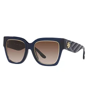 Tory Burch Women's Ty7180u 52mm Navy Square Sunglasses