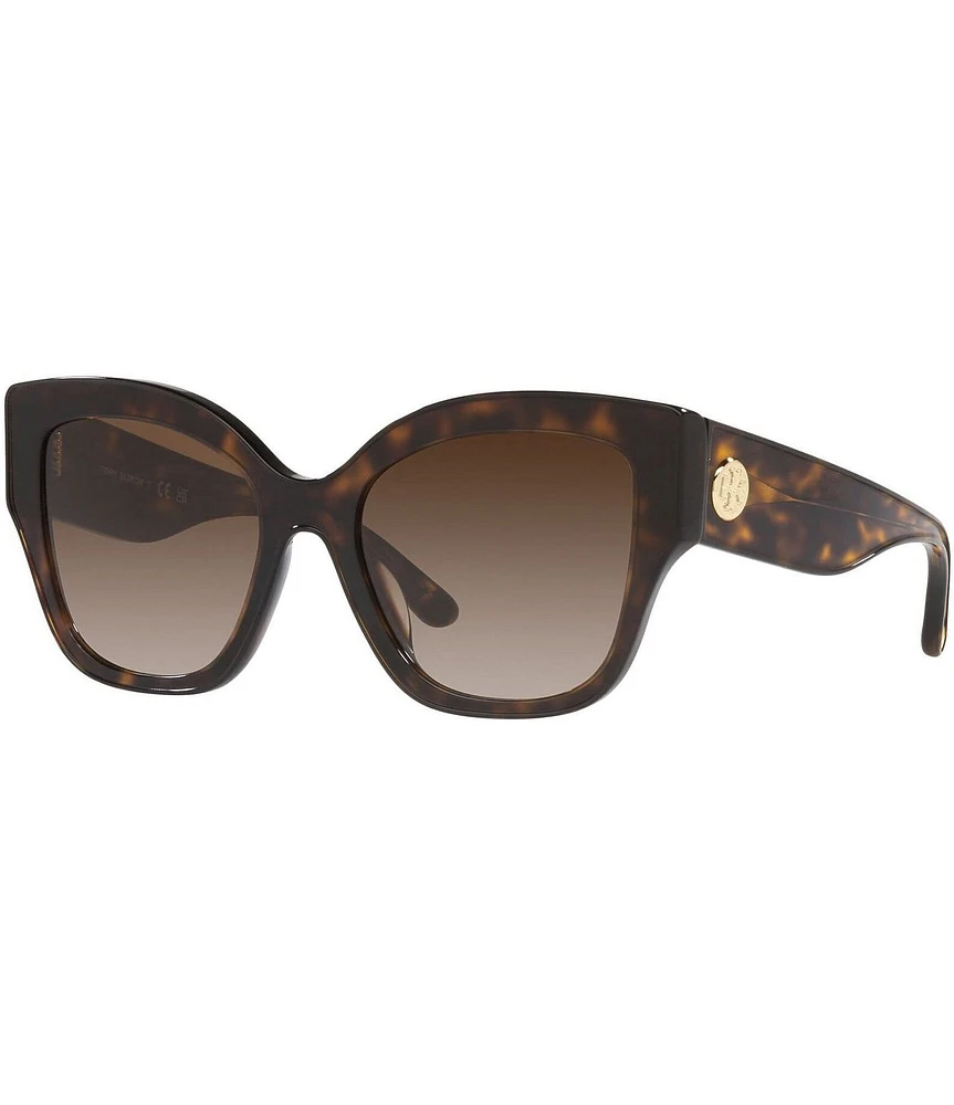 Tory Burch Women's Ty7184u 54mm Tortoise Butterfly Sunglasses