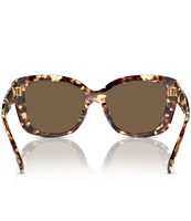 Tory Burch Women's TY7198U 54mm Tortoise Butterfly Sunglasses