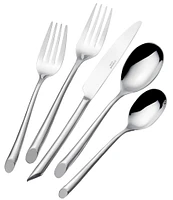 Towle Living Wave Forged 42-Piece Stainless Steel Flatware Set