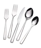 Towle Silversmiths Dream 20-Piece Stainless Steel Flatware Set