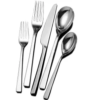 Towle Silversmiths Luxor 20-Piece Stainless Steel Flatware Set