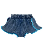 Tractr Big Girls Pom Pom Shorts