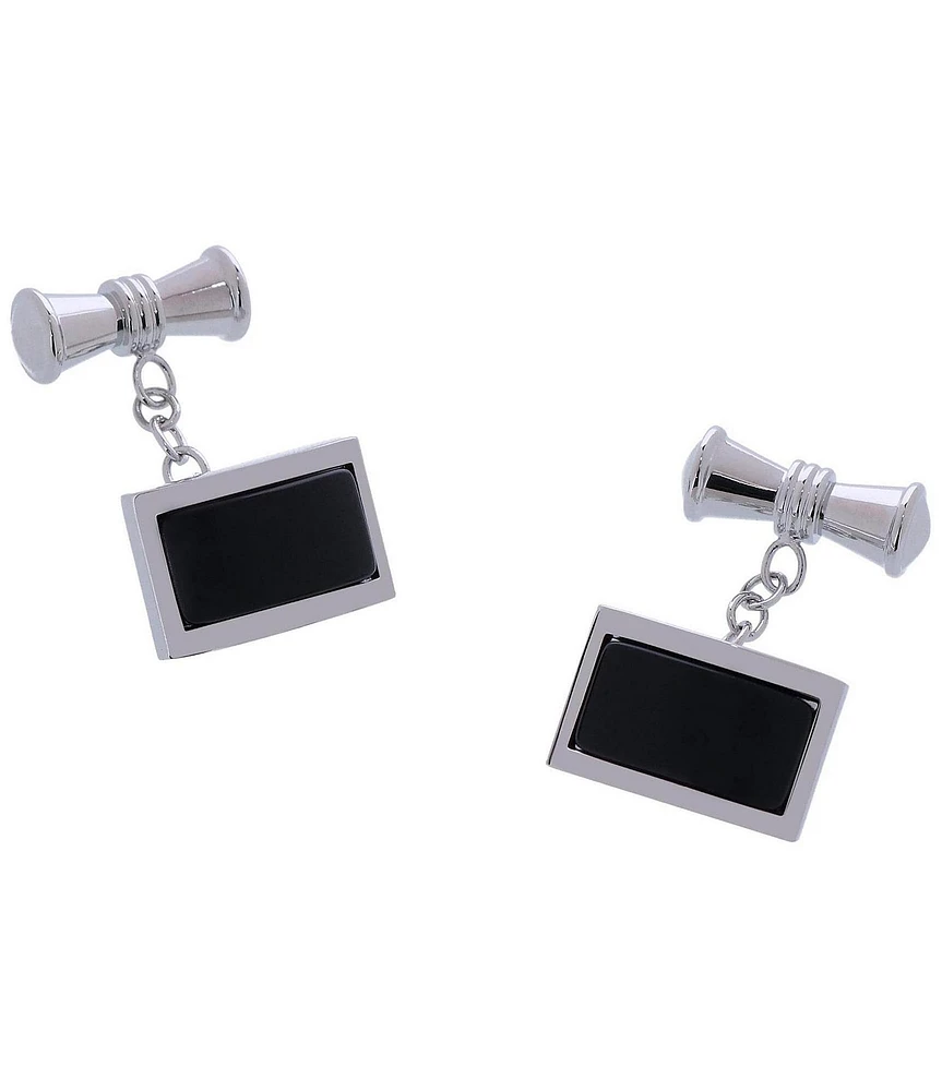 Trafalgar Esteban The Black Agate Cuff Links