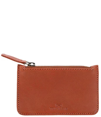 Trafalgar Sergio Leather Zipper Pouch