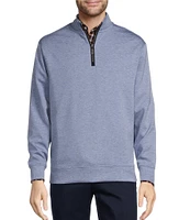 TravelSmart Long-Sleeve Quarter-Zip Solid Pullover