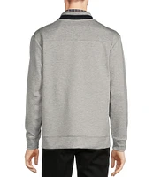 TravelSmart Long-Sleeve Quarter-Zip Solid Pullover