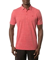 TravisMathew The Heater Performance Stretch Short Sleeve Polo Shirt