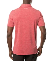 TravisMathew The Heater Performance Stretch Short Sleeve Polo Shirt