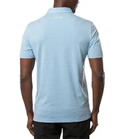 TravisMathew The Heater Performance Stretch Short Sleeve Polo Shirt