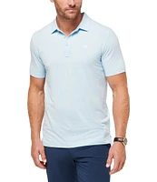 TravisMathew The Heater Performance Stretch Short Sleeve Polo Shirt