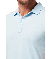 TravisMathew The Heater Performance Stretch Short Sleeve Polo Shirt