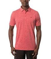 TravisMathew The Heater Performance Stretch Short Sleeve Polo Shirt