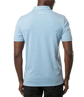 TravisMathew The Heater Performance Stretch Short Sleeve Polo Shirt