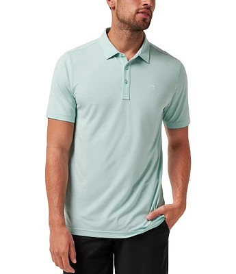 TravisMathew The Heater Performance Stretch Short Sleeve Polo Shirt