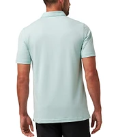 TravisMathew The Heater Performance Stretch Short Sleeve Polo Shirt