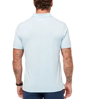 TravisMathew The Heater Performance Stretch Short Sleeve Polo Shirt