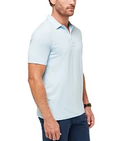 TravisMathew The Heater Performance Stretch Short Sleeve Polo Shirt