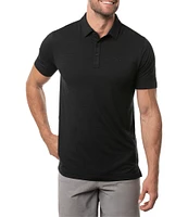 TravisMathew The Heater Performance Stretch Short Sleeve Polo Shirt